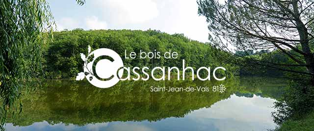 Autour du gîte, le bois de Cassanhac s'étend sur 8 hectares de forêt avec un grand étang